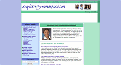 Desktop Screenshot of exploringwomanhood.com
